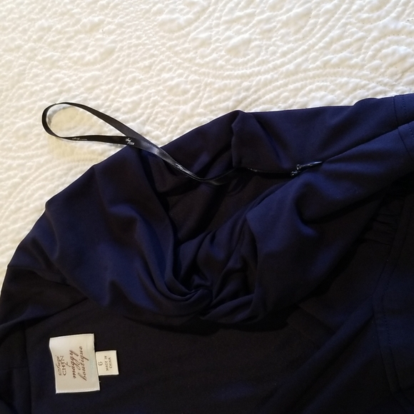 Suzi Chin for Maggy boutique size 6 navy blue dress - Picture 10 of 10